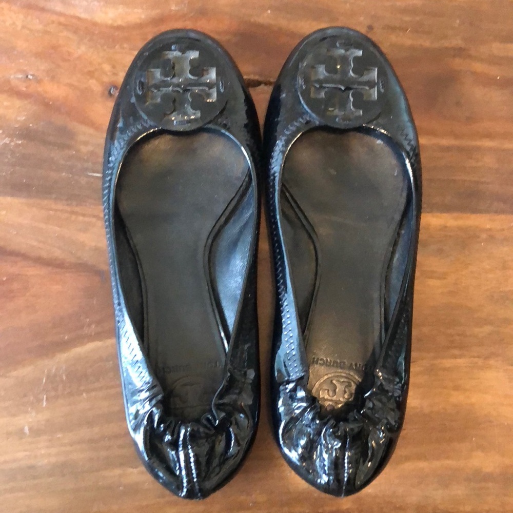 Tory Burch patent leather flat